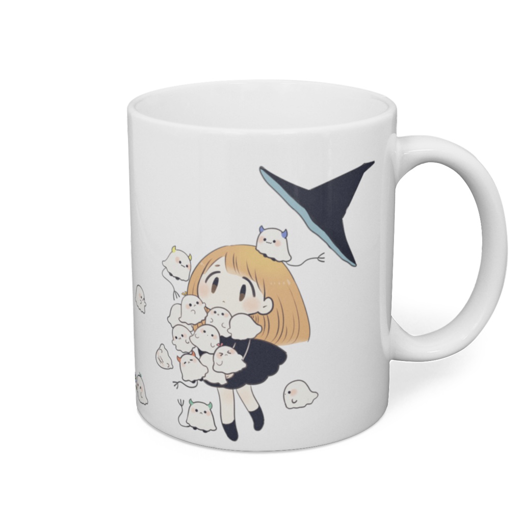 魔女とおばけちゃんマグカップ