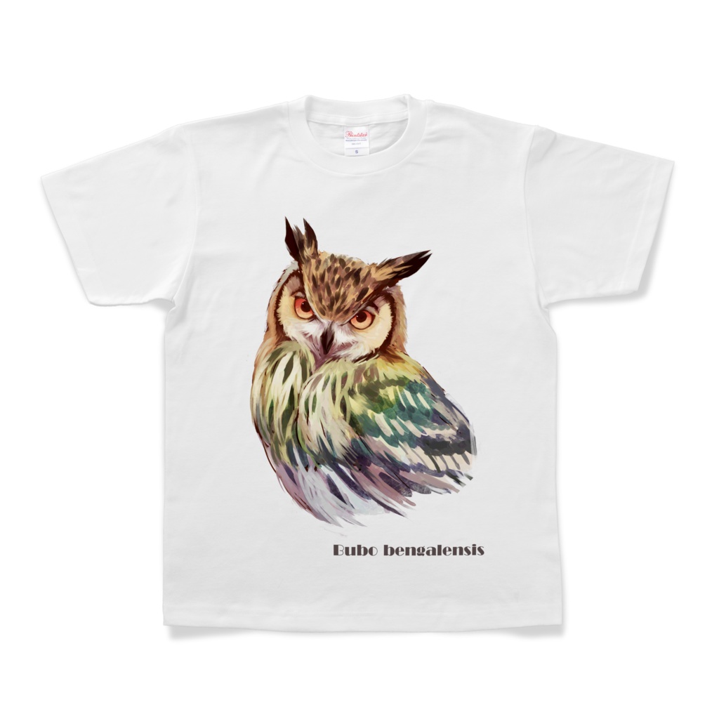 ベンガルワシミミズクTシャツ