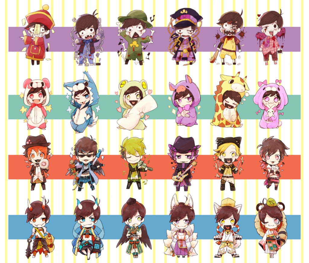 おそ松さんシール