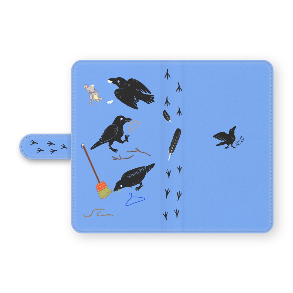 巣材集めだカァカァカァ