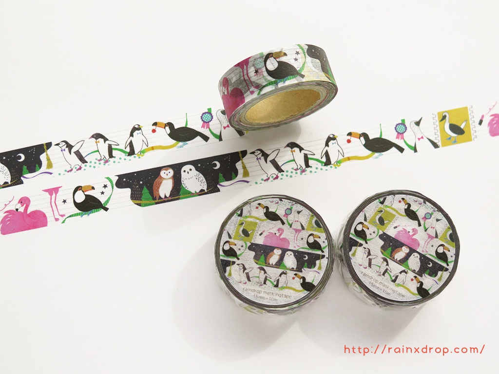 マスキングテープ「birds」