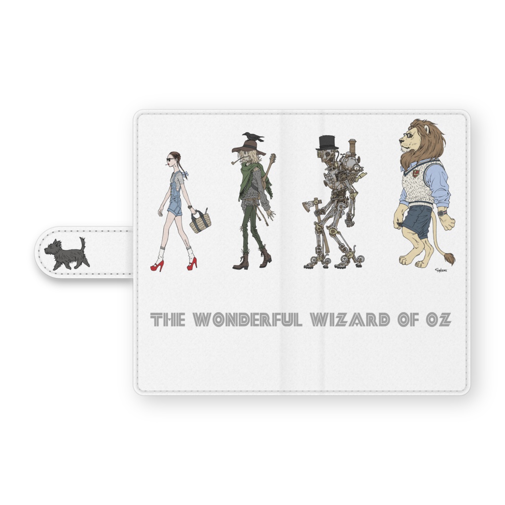 オズの魔法使い 手帳型Androidケース
