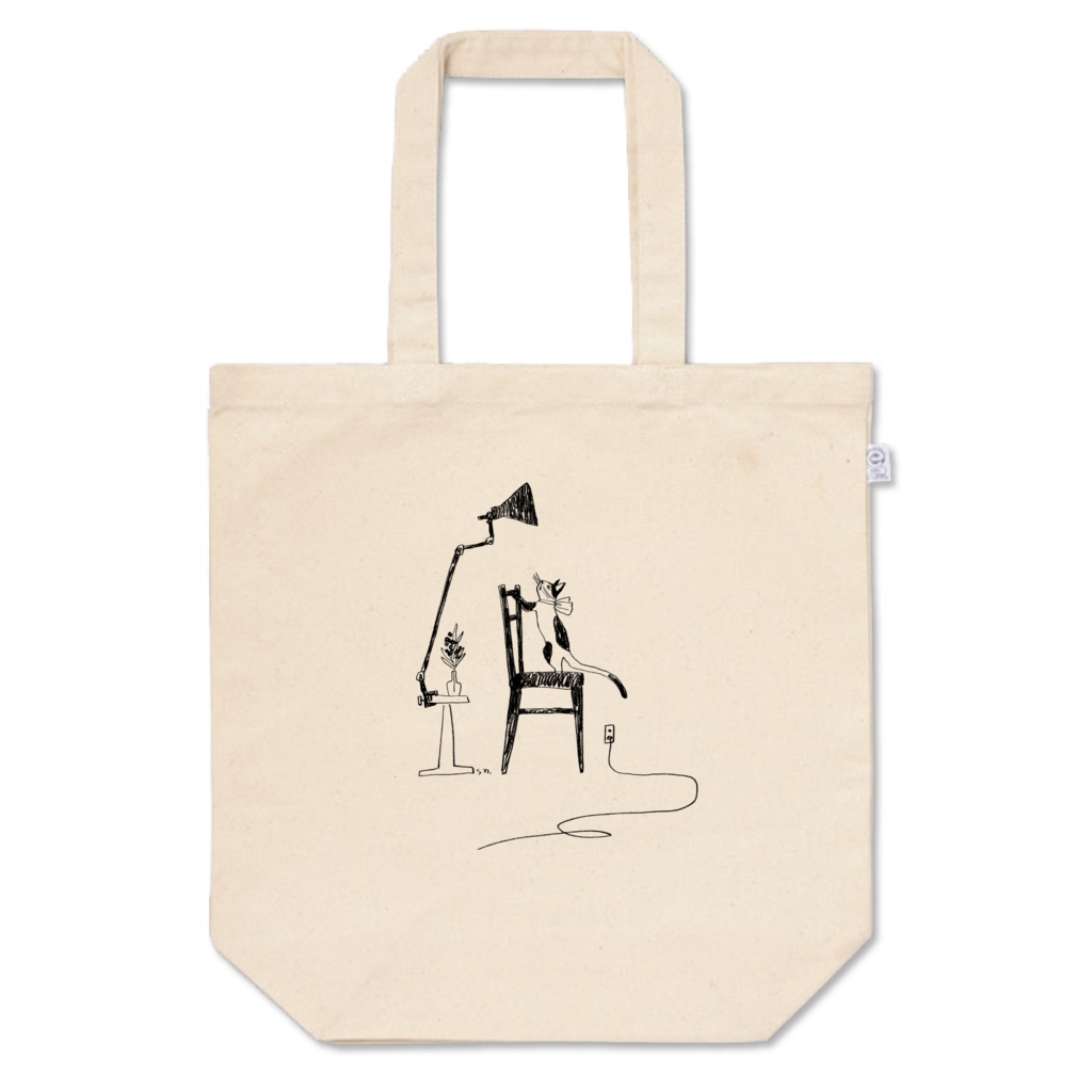 ねこトート no.3 < M size >